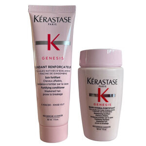 Kerastase Genesis Fortifying Shampoo & Conditioner Travel Set 1oz